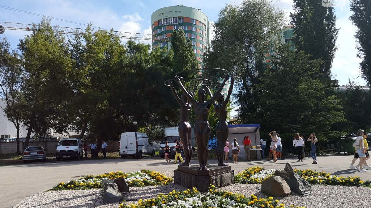 For the second time in the last three years, the occupiers are reconstructing Gagarin Park in Simferopol